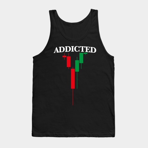 Addicted to Forex Tank Top by cowyark rubbark